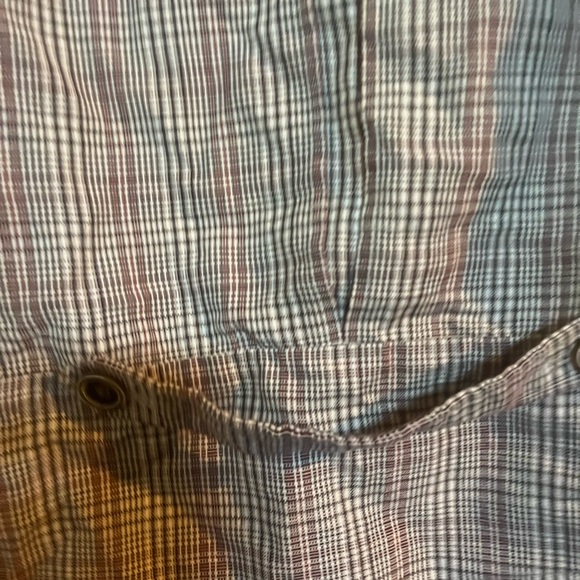 BANANA REPUBLIC Brown Tan Blazer Classic Plaid Suit Jacket- perfect staple - Picture 11 of 11